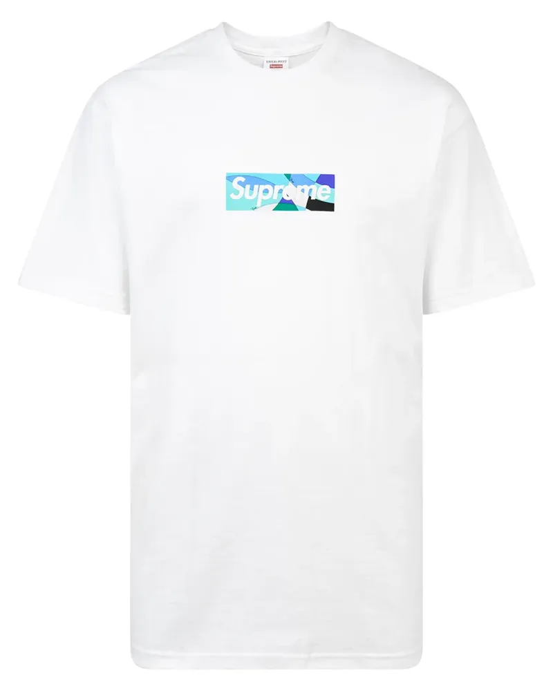 Supreme Being x Emilio Pucci T-Shirt mit Logo - Weiß Weiß