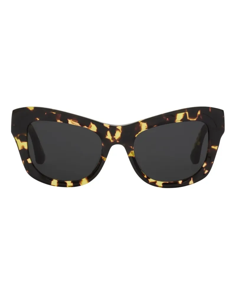 Burberry Shield Hinge Sonnenbrille - Nude Nude