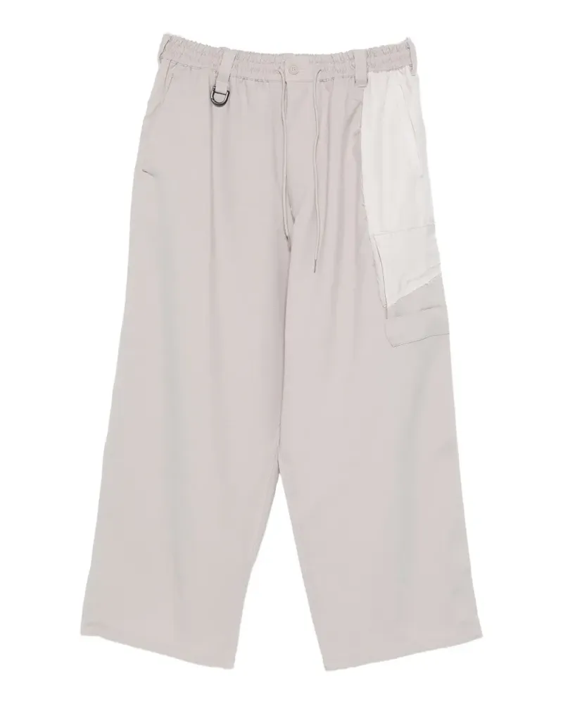 Y-3 Hose mit Kordelzugbund - Grau Grau