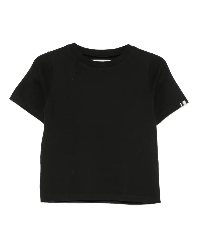 extreme cashmere Tina T-Shirt - Schwarz Schwarz