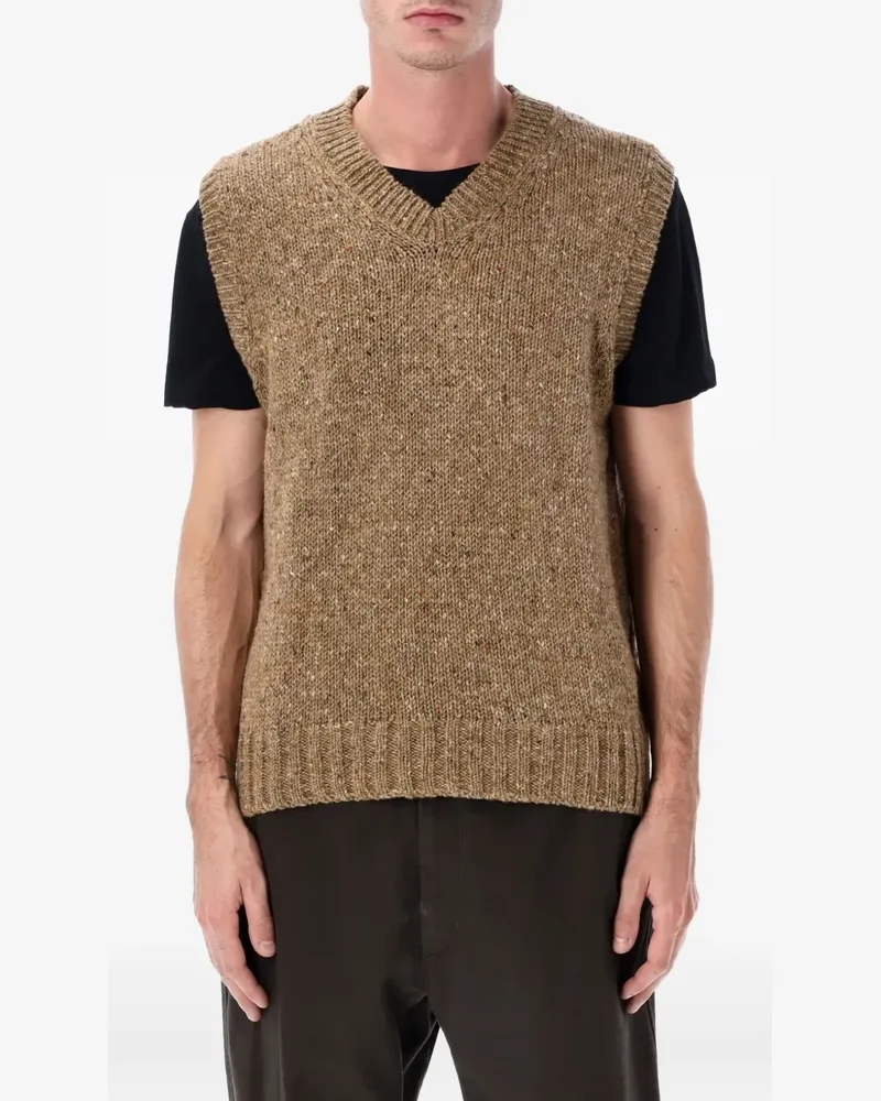 Howlin' Pullunder mit V-Ausschnitt - Braun Braun