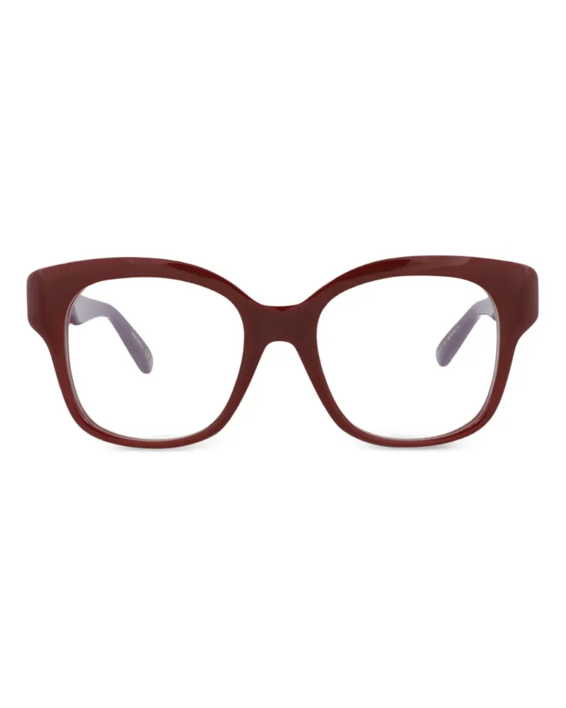 Pomellato Brille mit eckigem Gestell - Rot Rot