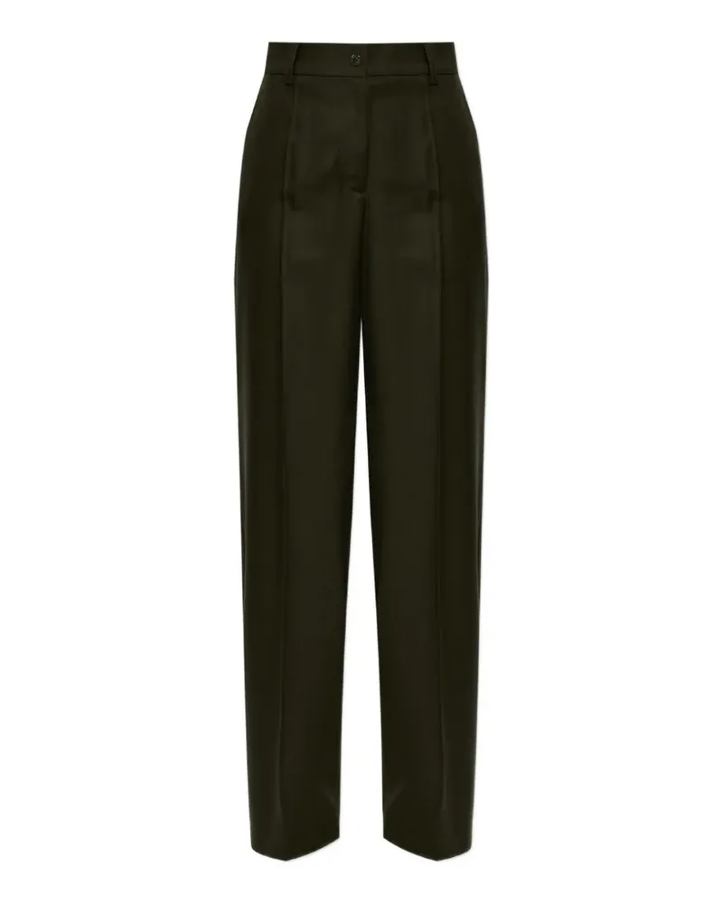 Moncler Hose mit Bundfalten - Grün Grün