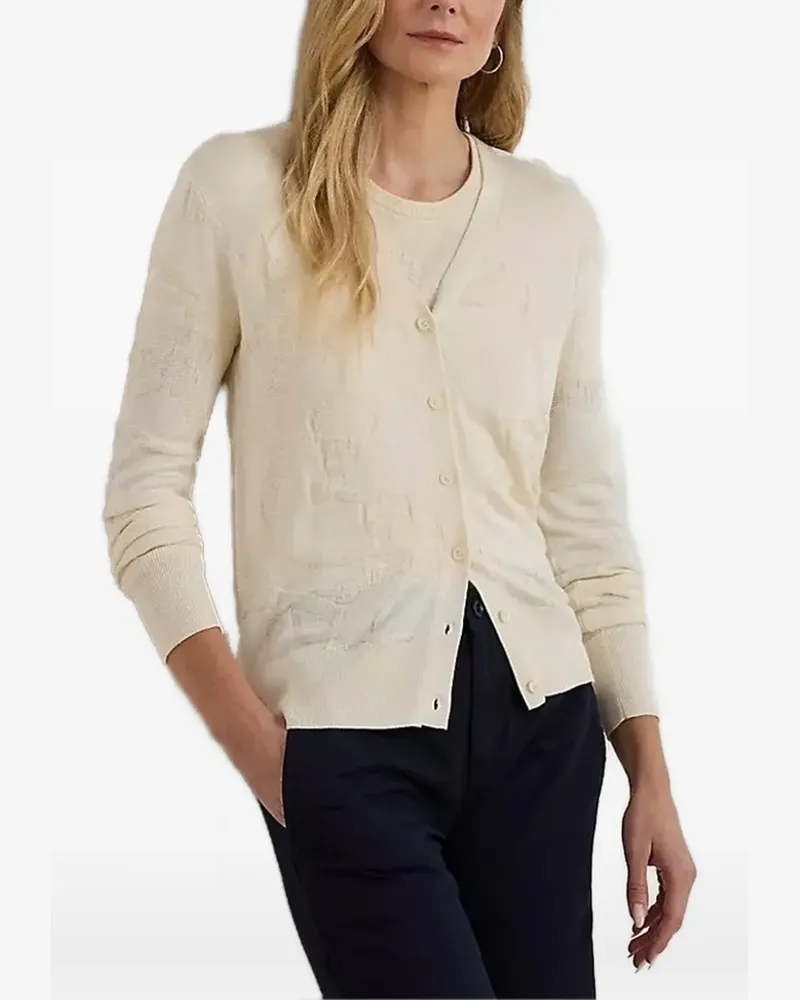 Ralph Lauren buttoned cardigan - Nude Nude