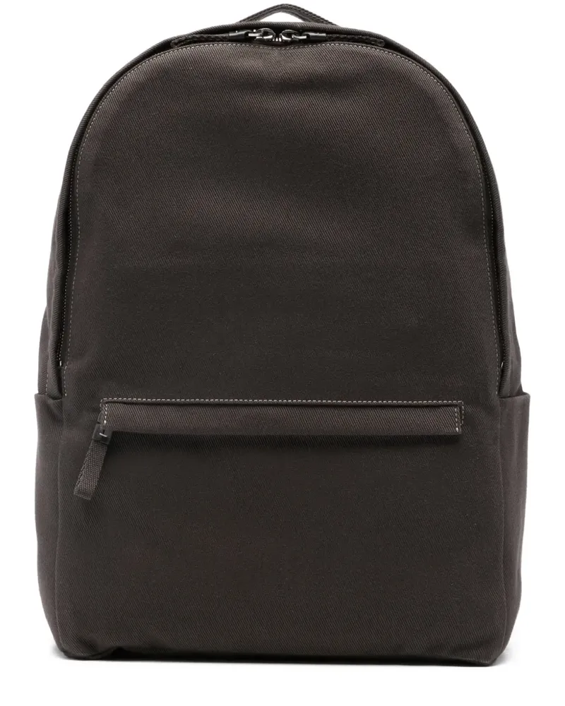 The Row Sisal zip-fastening backpack - Braun Braun