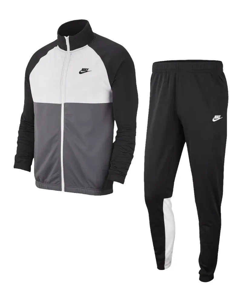 Nike Park 18 Poly two-tone tracksuit set - Schwarz Schwarz