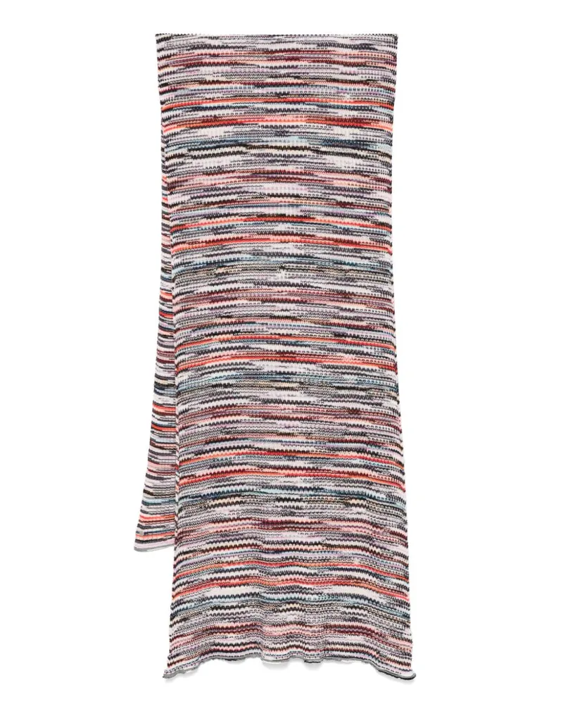Missoni Gestreifter Schal - Rosa Rosa