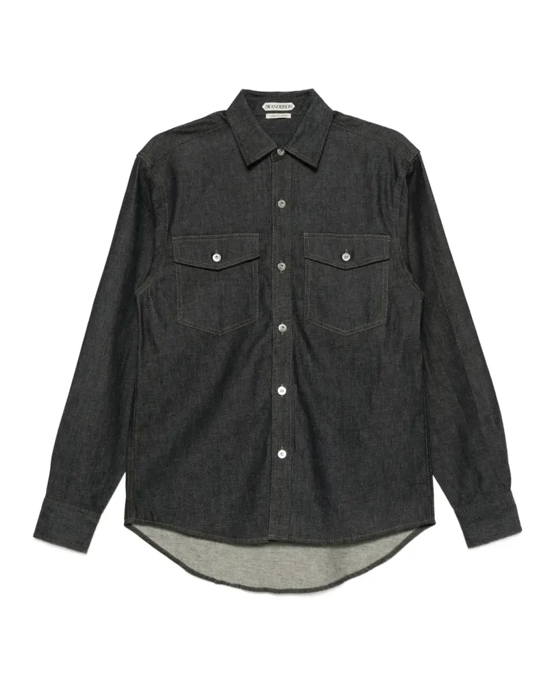J.W.Anderson Klassische Jeans-Hemdjacke - Blau Blau