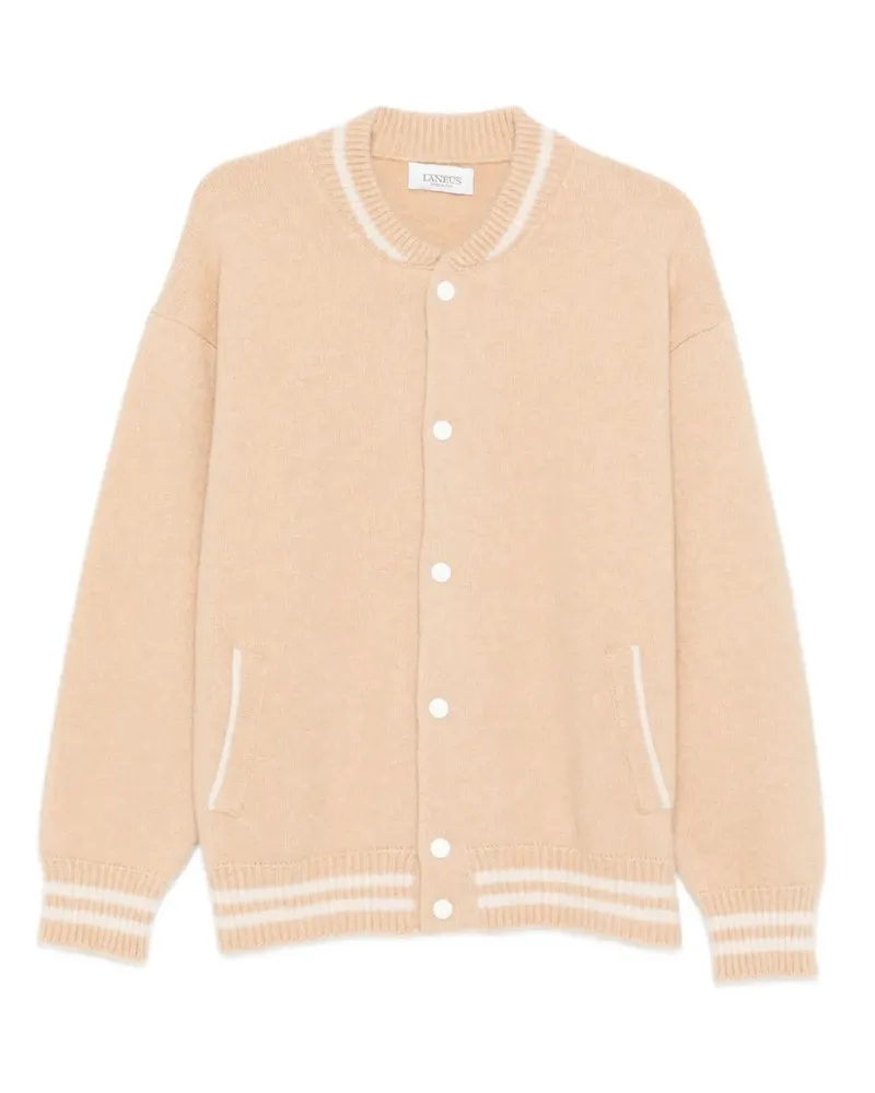 Laneus Bomberjacke aus Kaschmir - Nude Nude