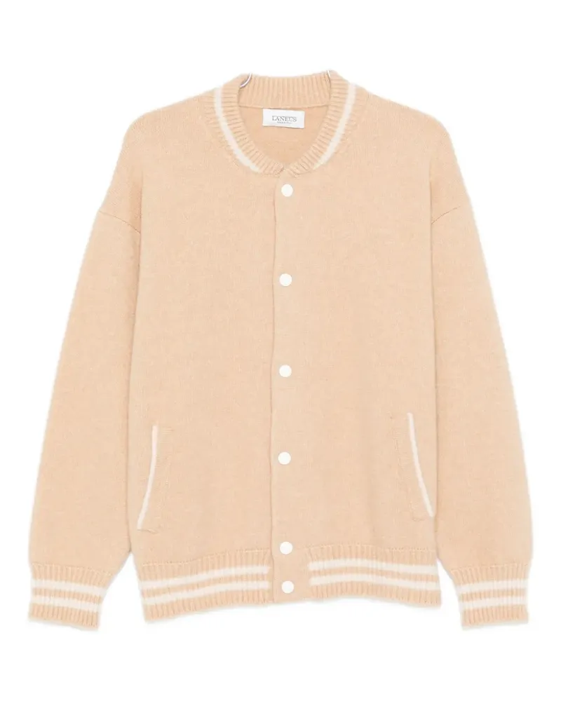 Laneus cashmere bomber jacket - Nude Nude