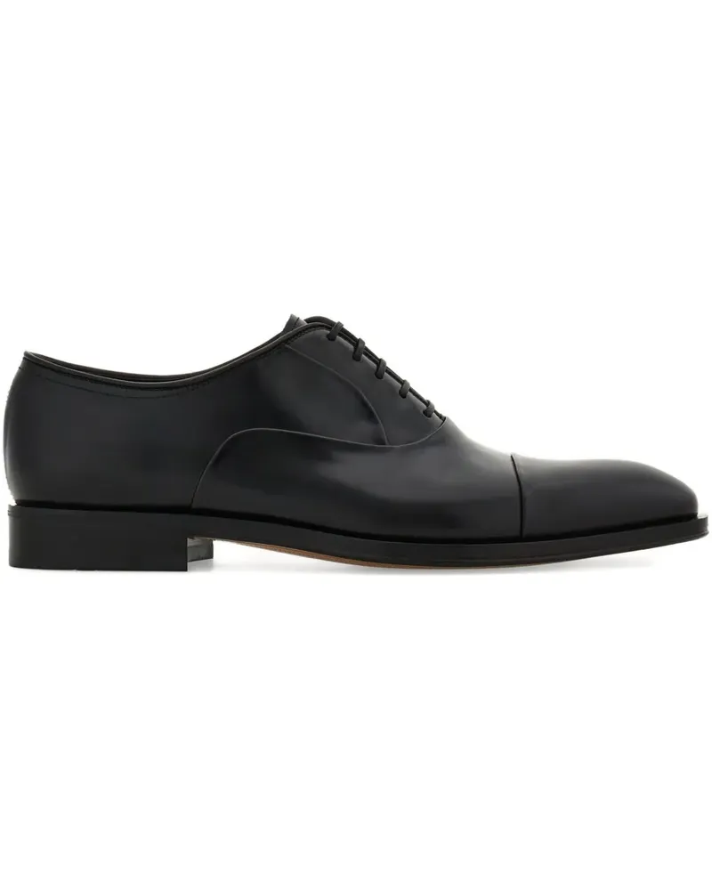 Ferragamo Oxford-Schuhe aus Leder - Schwarz Schwarz