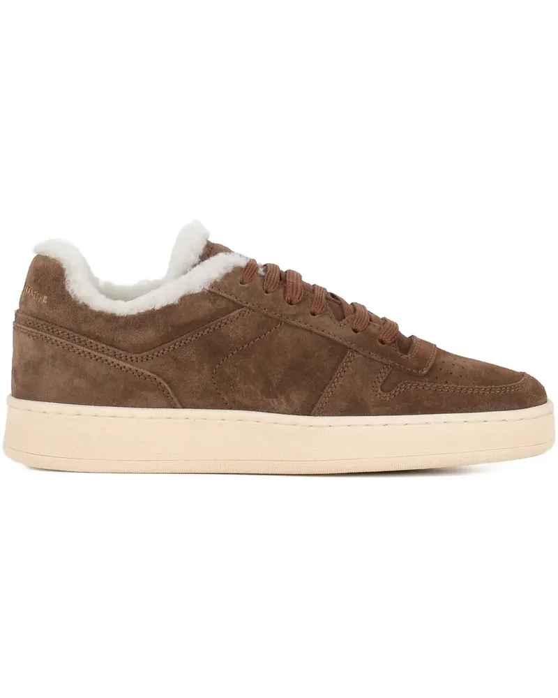 Officine Creative Italia Sneakers mit Shearling-Futter - Braun Braun