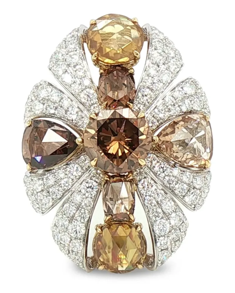 HYT Jewelry cocktail diamond ring - Silber Silber
