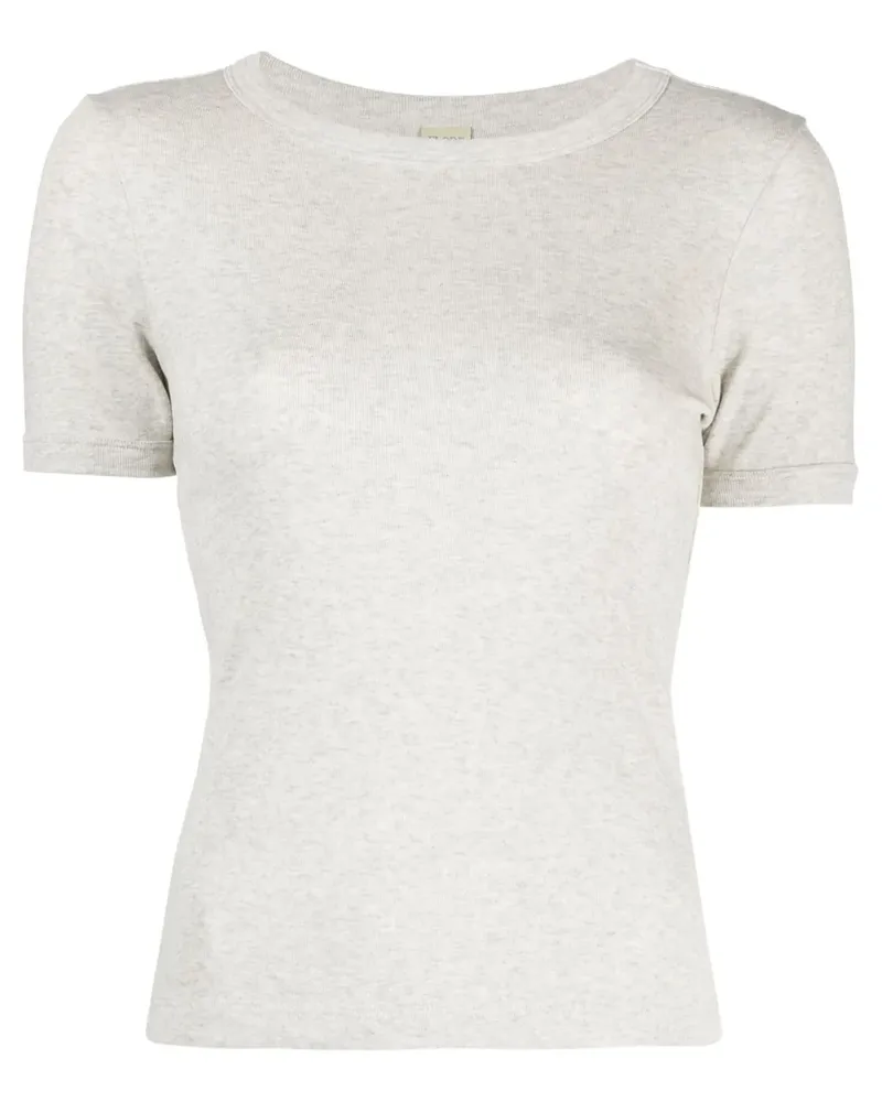 Flore Flore T-Shirt mit rundem Ausschnitt - Grau Grau