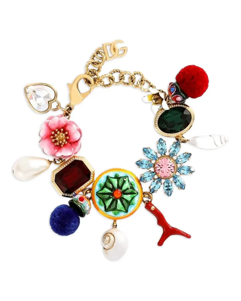 Dolce & Gabbana Charms Armband - Gold Gold