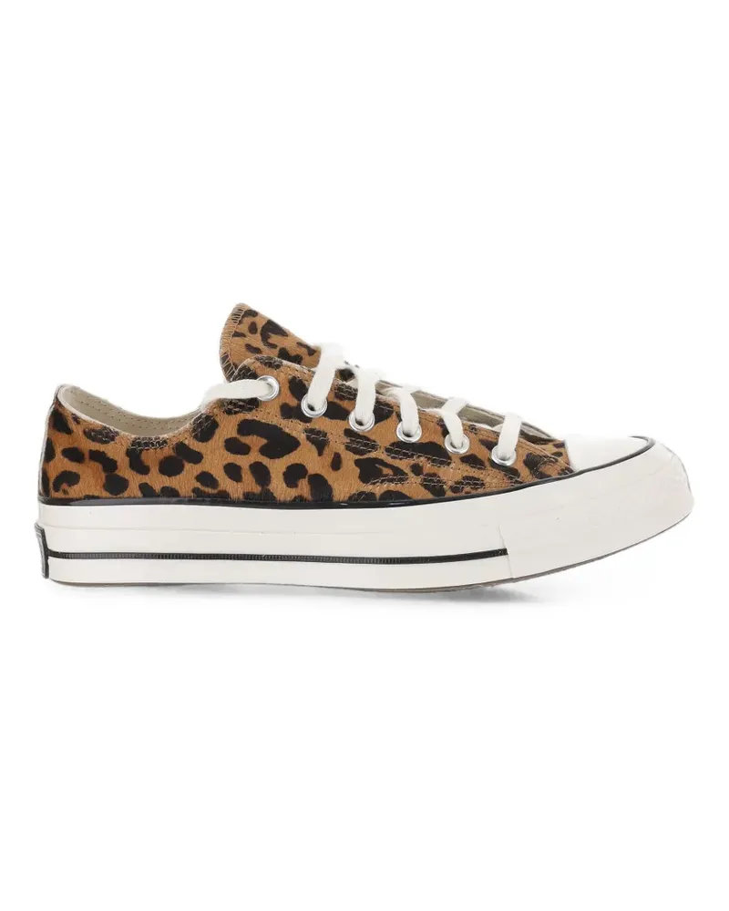 Converse Chuck 70 leopard-print low-top sneakers - Braun Braun