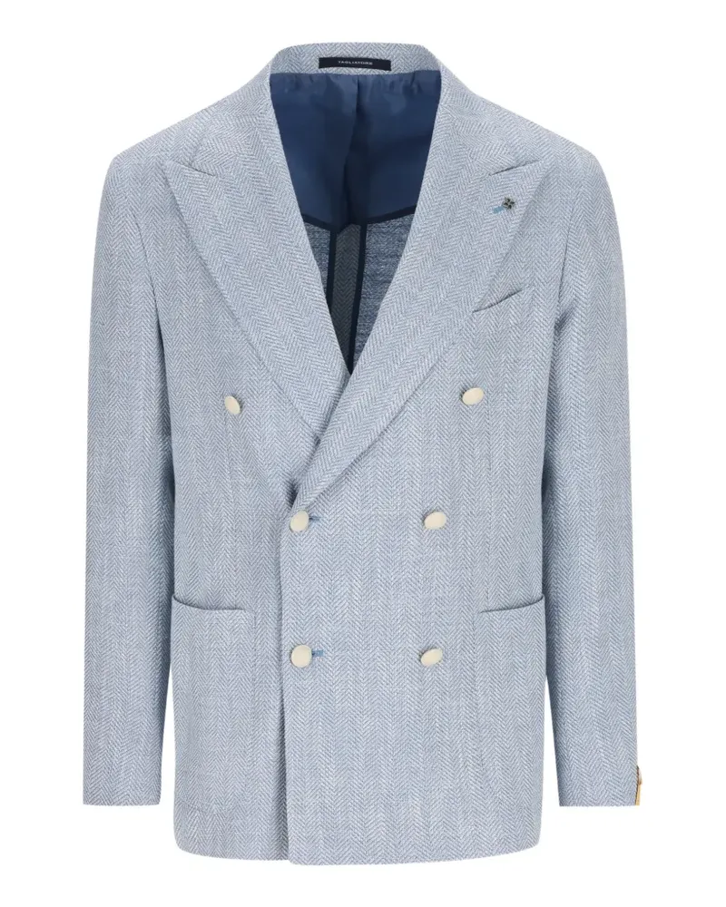 Tagliatore double-breasted blazer - Blau Blau