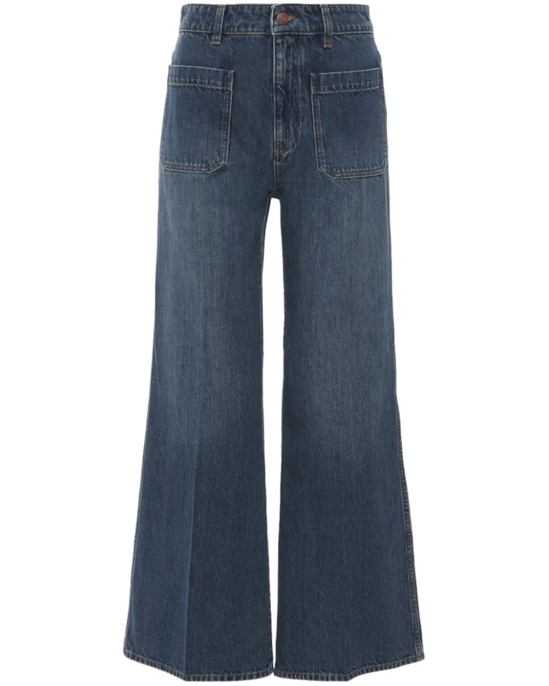 Chloé Ausgestellte Jeans - Blau Blau