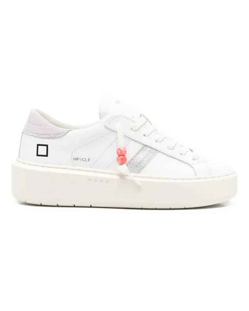 D.A.T.E. Hill Low platform sneakers - Weiß Weiß
