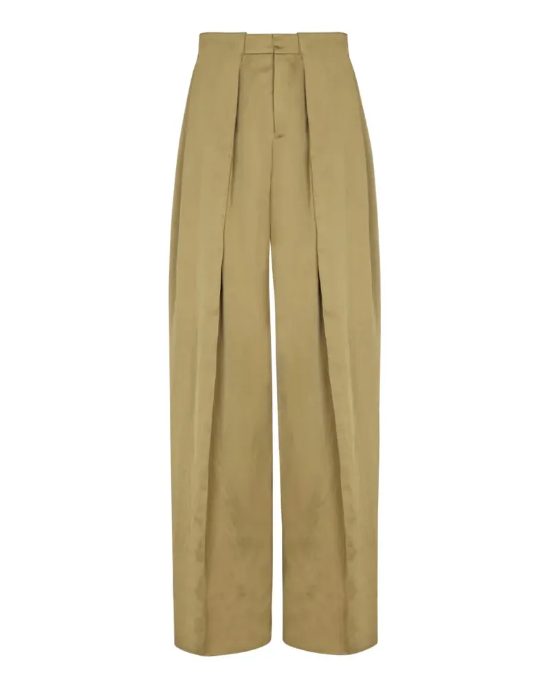 Balmain Hose mit Messerfalten - Nude Nude