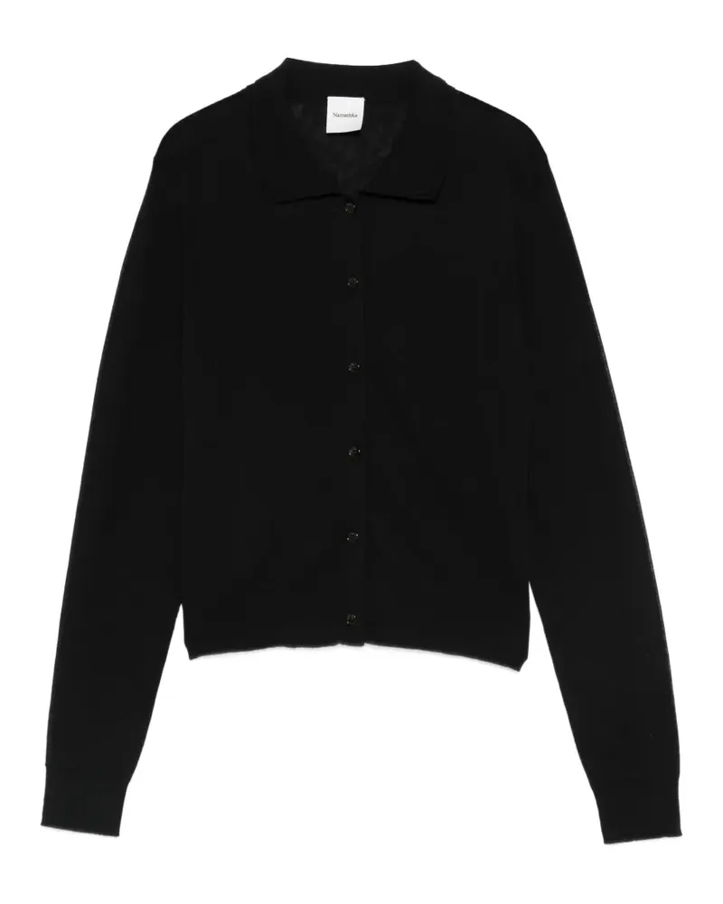 Nanushka Prema shirt - Schwarz Schwarz
