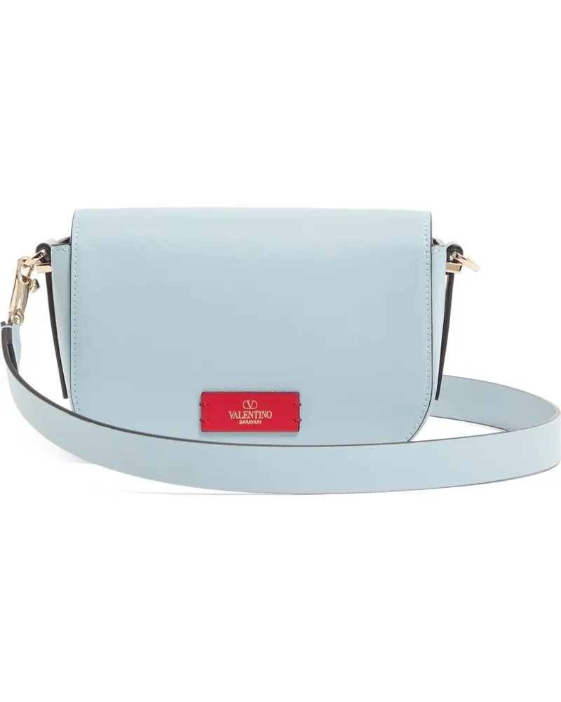 Valentino Garavani Kleine VLogo Walk Umhängetasche - Blau Blau