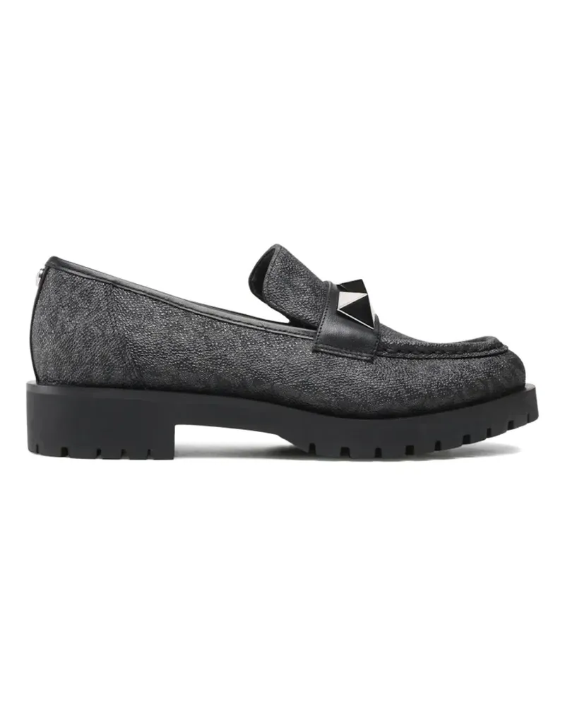 Michael Kors Holland monogram loafers - Grau Grau