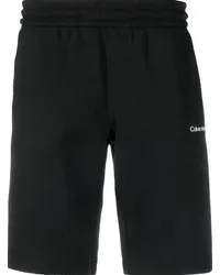 Calvin Klein Shorts mit Logo-Print Schwarz