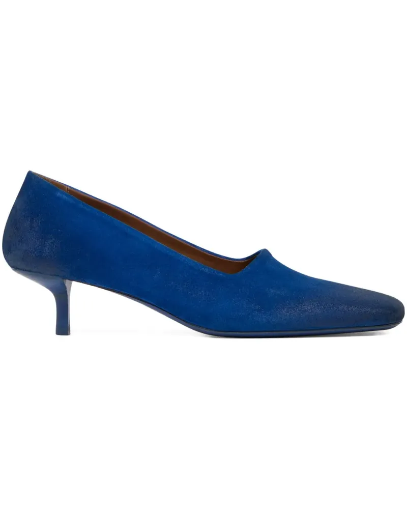 Marsèll Kitten-Heel-Pumps mit eckiger Kappe - Blau Blau