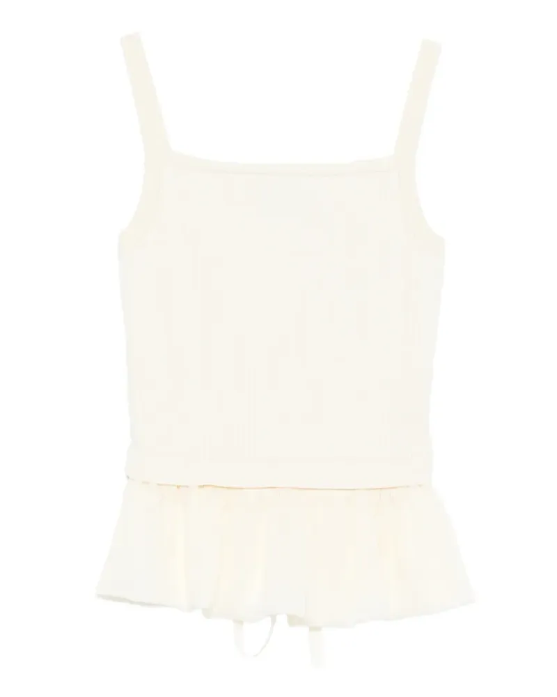 JUUN.J Top mit Rüschen - Gelb Gelb