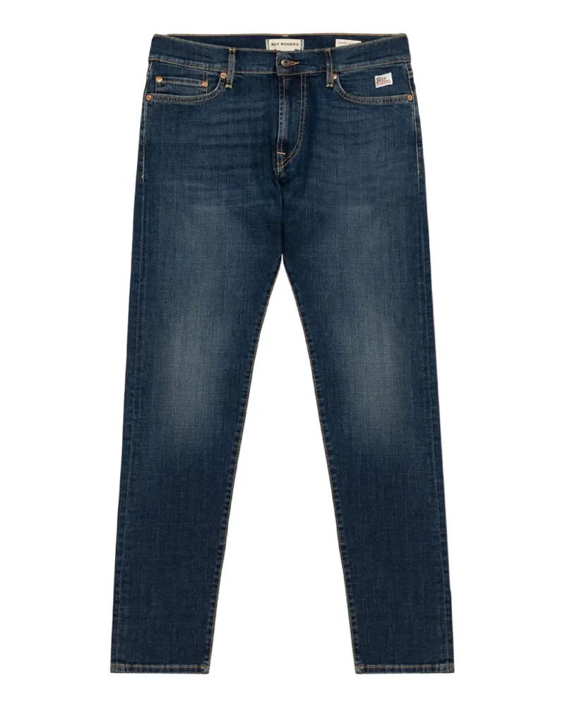 Roy Roger's 517 Weared 10 jeans - Blau Blau