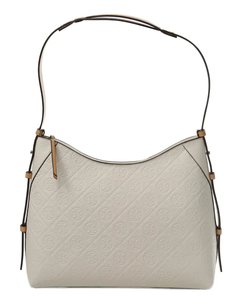 Tory Burch T-monogram shoulder bag - Nude Nude