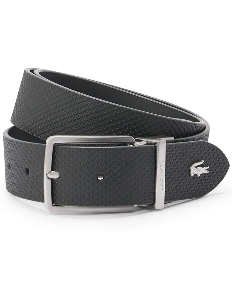 Lacoste Wendbarer Gürtel - Grau Grau