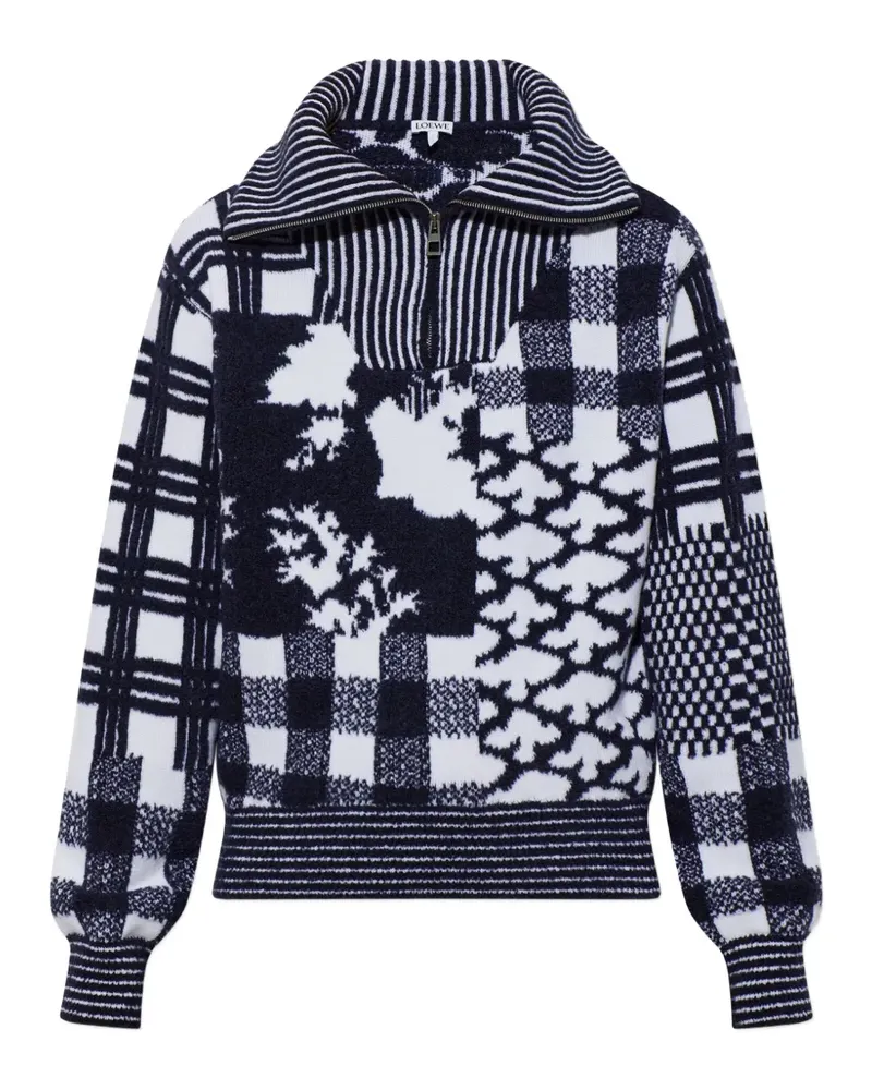 Loewe x Cosima Von Bonin Pullover aus Wolle - Blau Blau