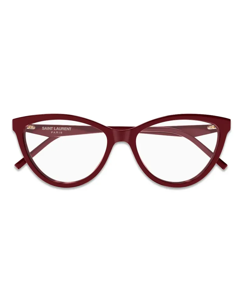 Saint Laurent Brille mit Cat-Eye-Gestell - Rot Rot