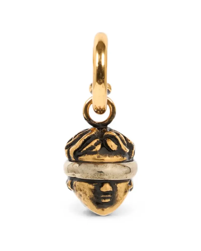 Etro drop earrings with blindfolded goddess - Gold Gold