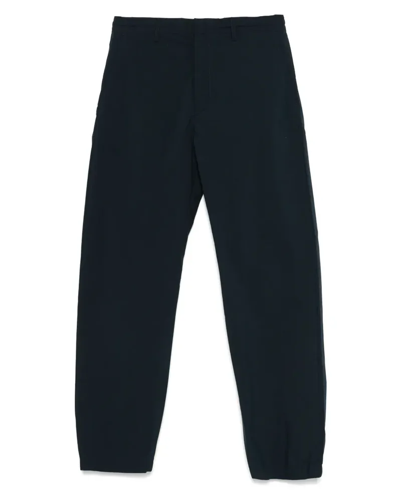 Paul Smith Chino mit Logo-Patch - Blau Blau