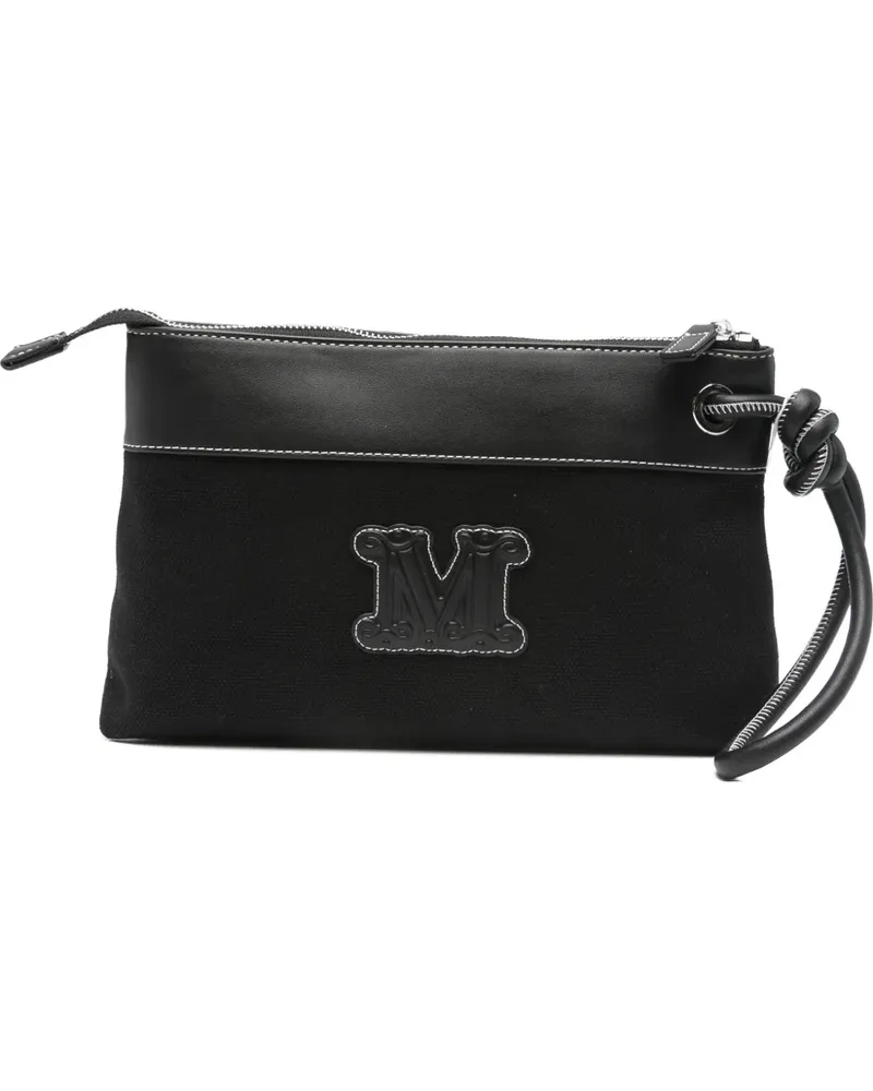 Max Mara appliqué bag - Schwarz Schwarz