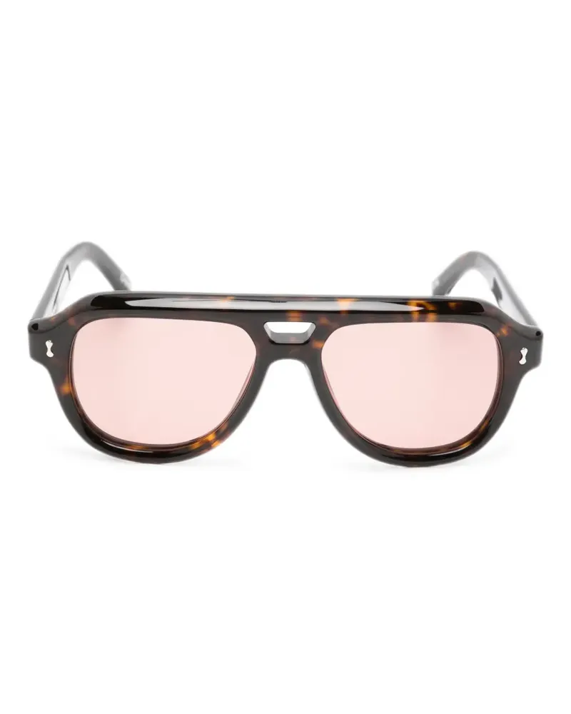 CHIMI Niko Sonnenbrille in Schildpattoptik - Braun Braun