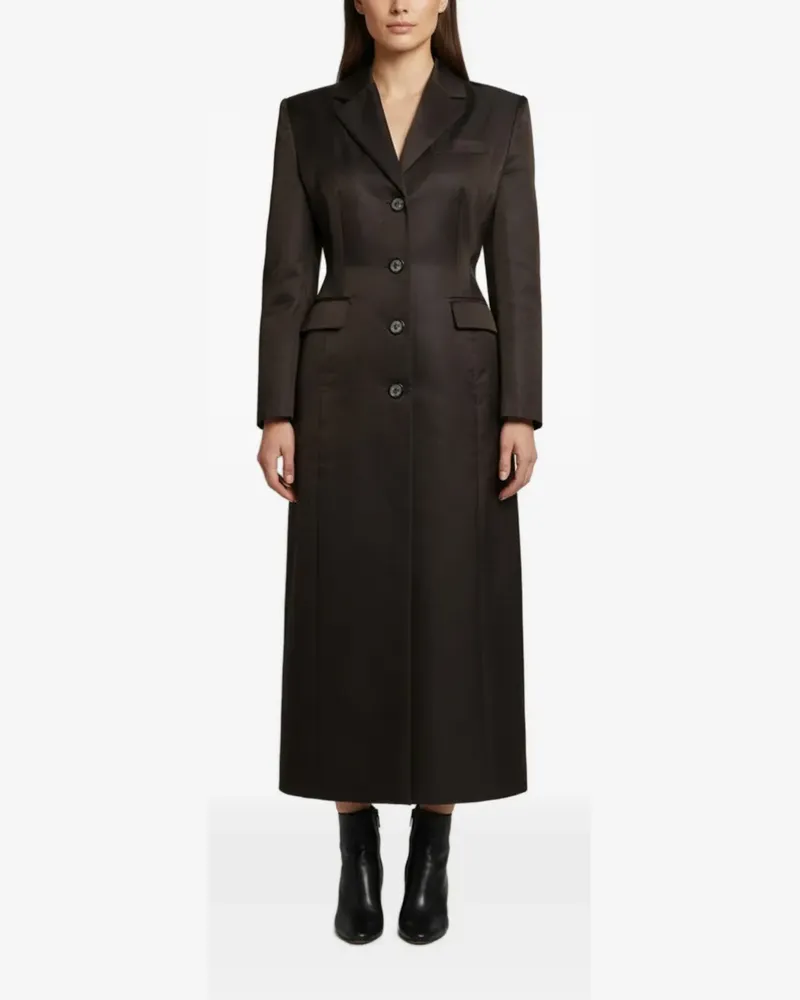 Magda Butrym single-breasted wool coat - Schwarz Schwarz