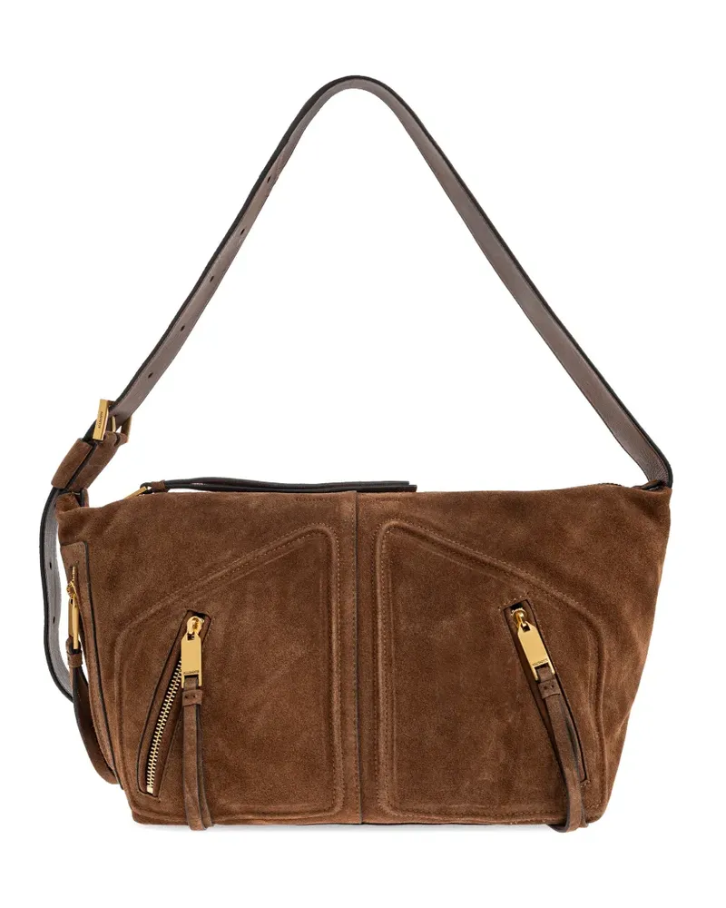 AllSaints Jean Rey Schultertasche - Braun Braun