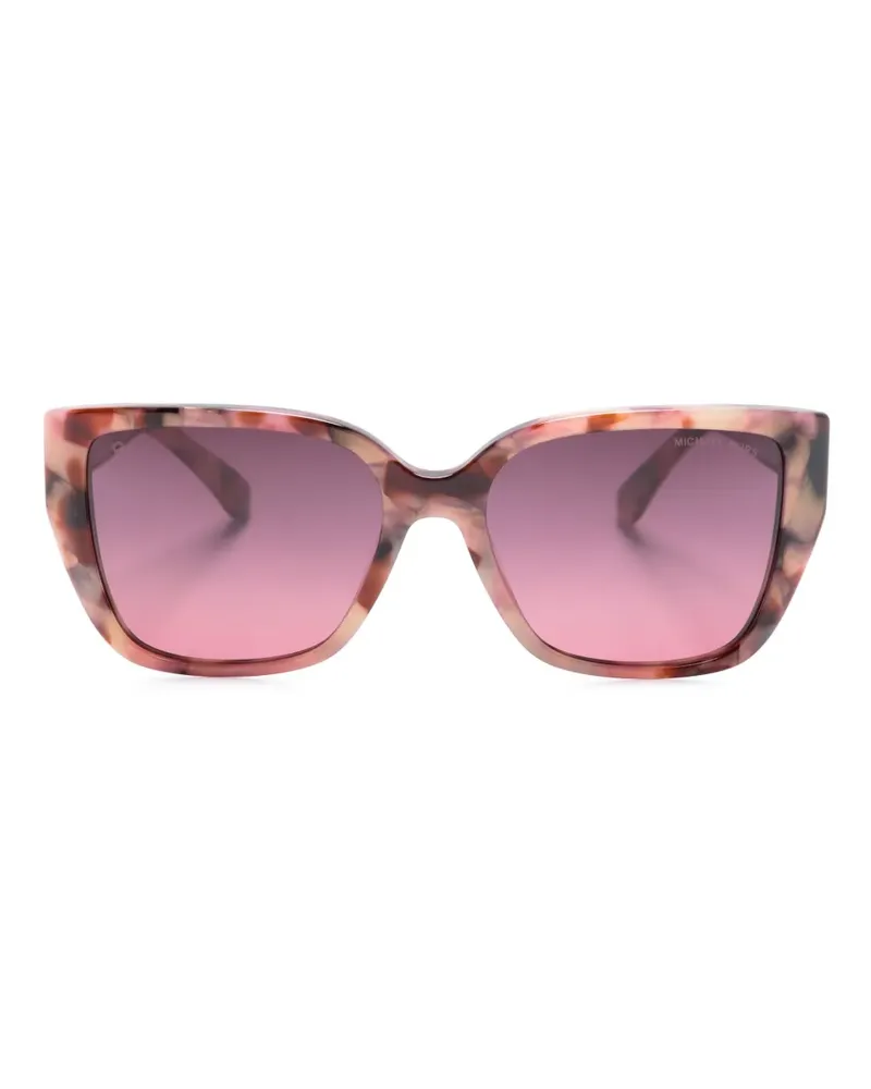Michael Kors Sonnenbrille mit eckigem Gestell - Rosa Rosa