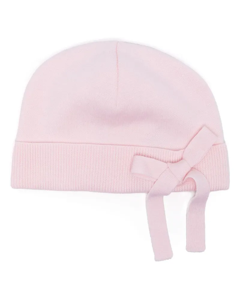 Viktor & Rolf Beanie mit Schleife - Rosa Rosa