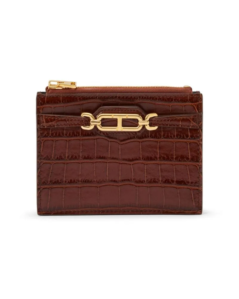 Tom Ford Whitney Kartenetui - Braun Braun
