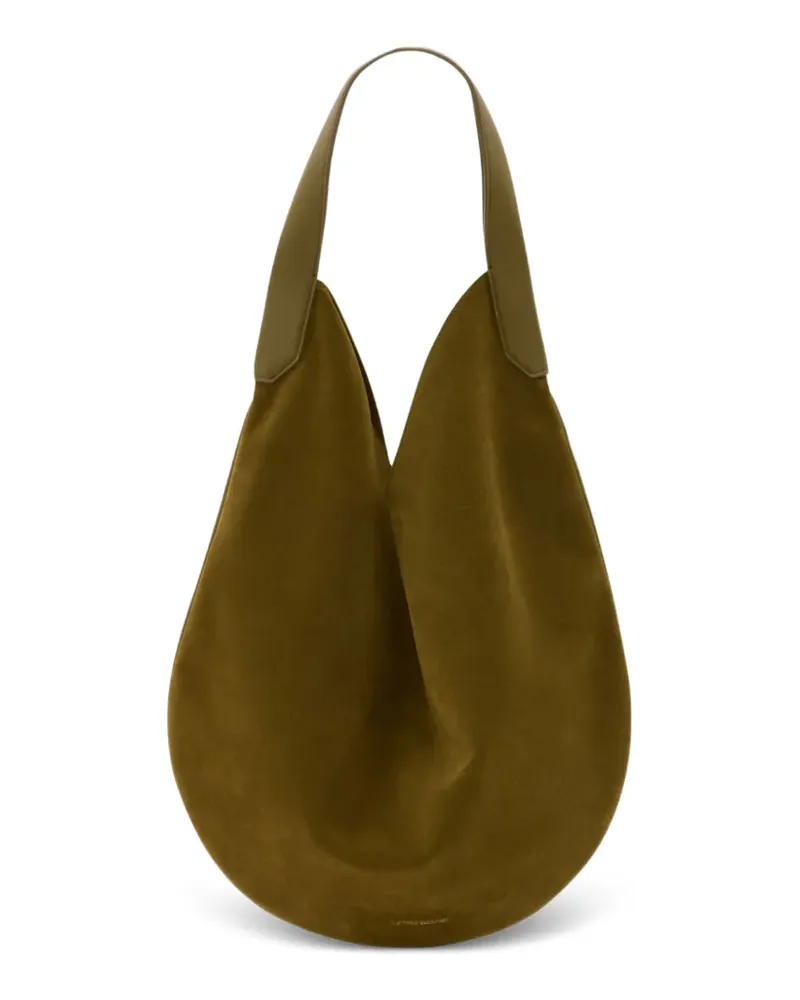 Victoria Beckham Plié Schultertasche - Grün Grün