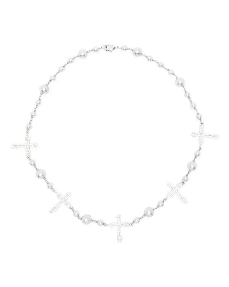 DARKAI pearls royal necklace - Silber Silber