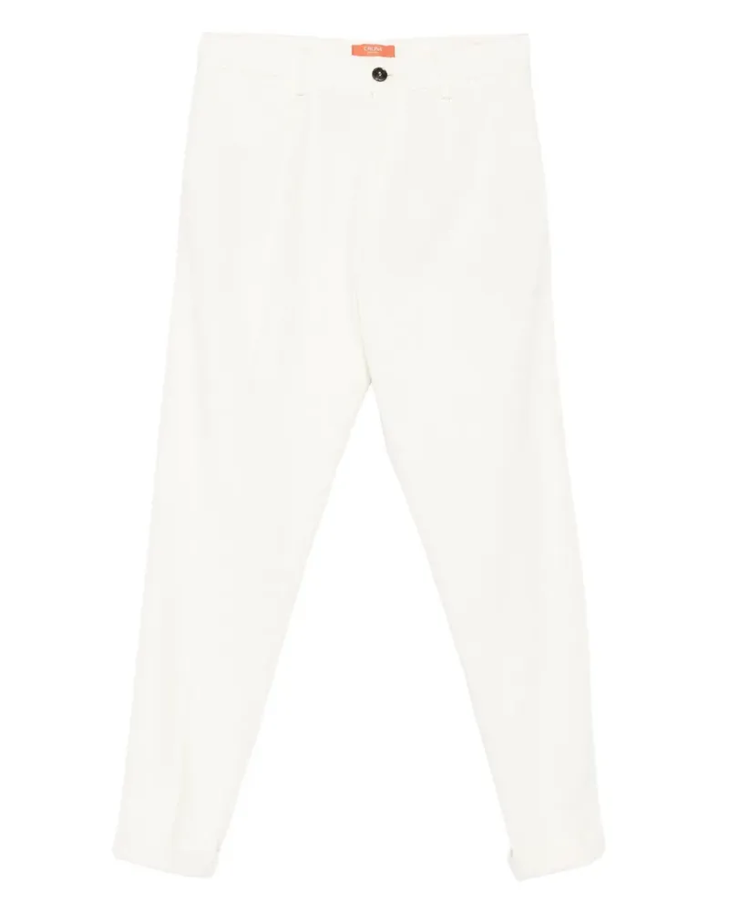 CRUNA pleated pants - Weiß Weiß