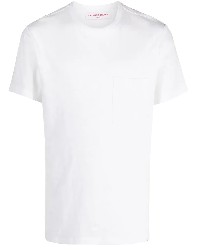 Orlebar Brown T-Shirt mit Rundhalsausschnitt - Weiß Weiß
