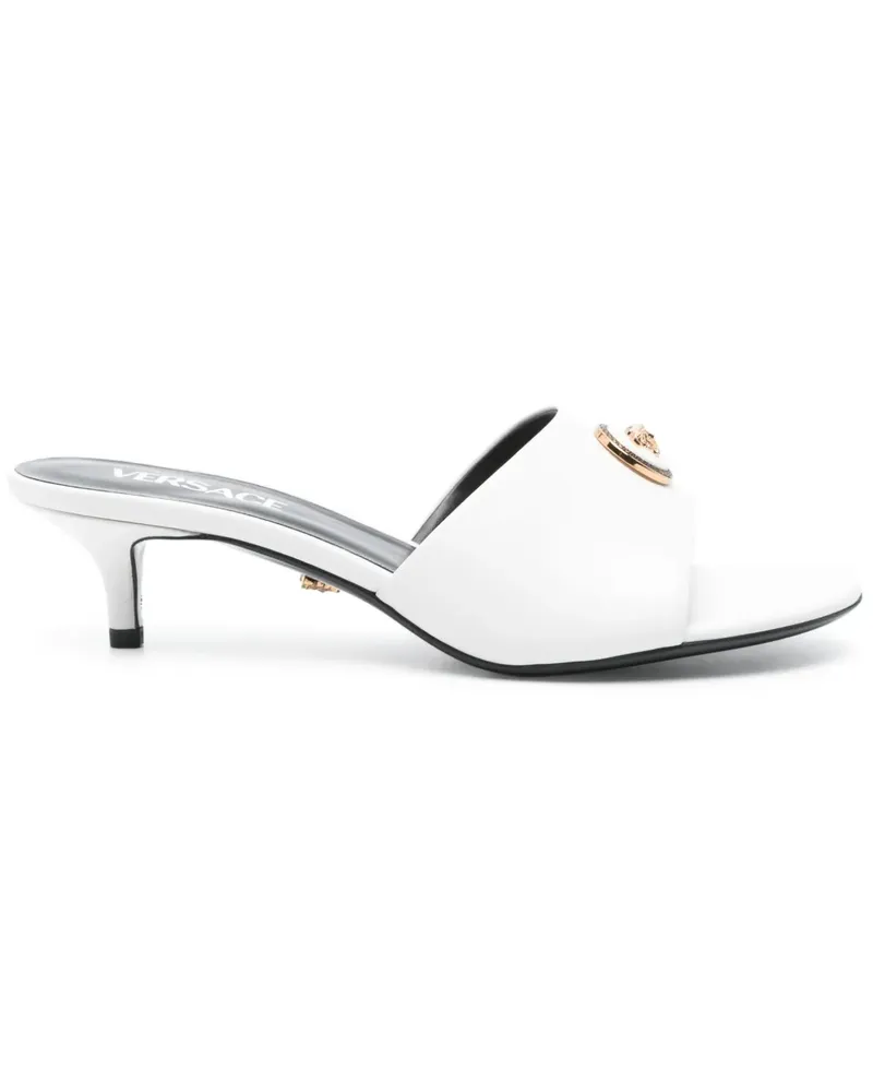 Versace Medusa Mules 45mm - Weiß Weiß