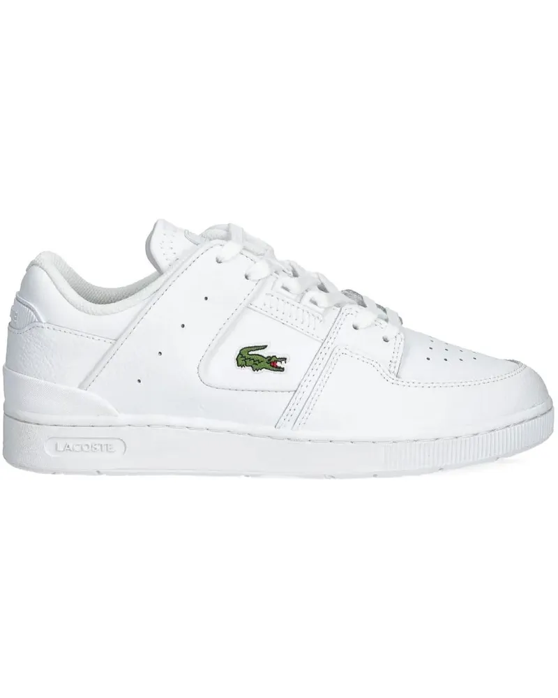 Lacoste Sneakers mit Logo-Patch - Weiß Weiß